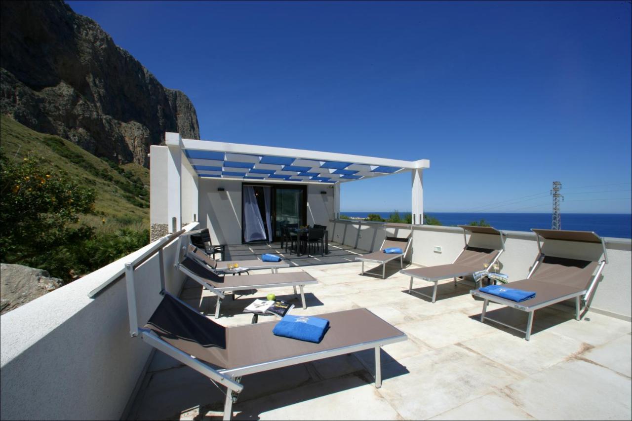 Villa Antonia - Vasca Idromassaggio Terrazza Vista Mare San Vito Lo Capo Exterior foto
