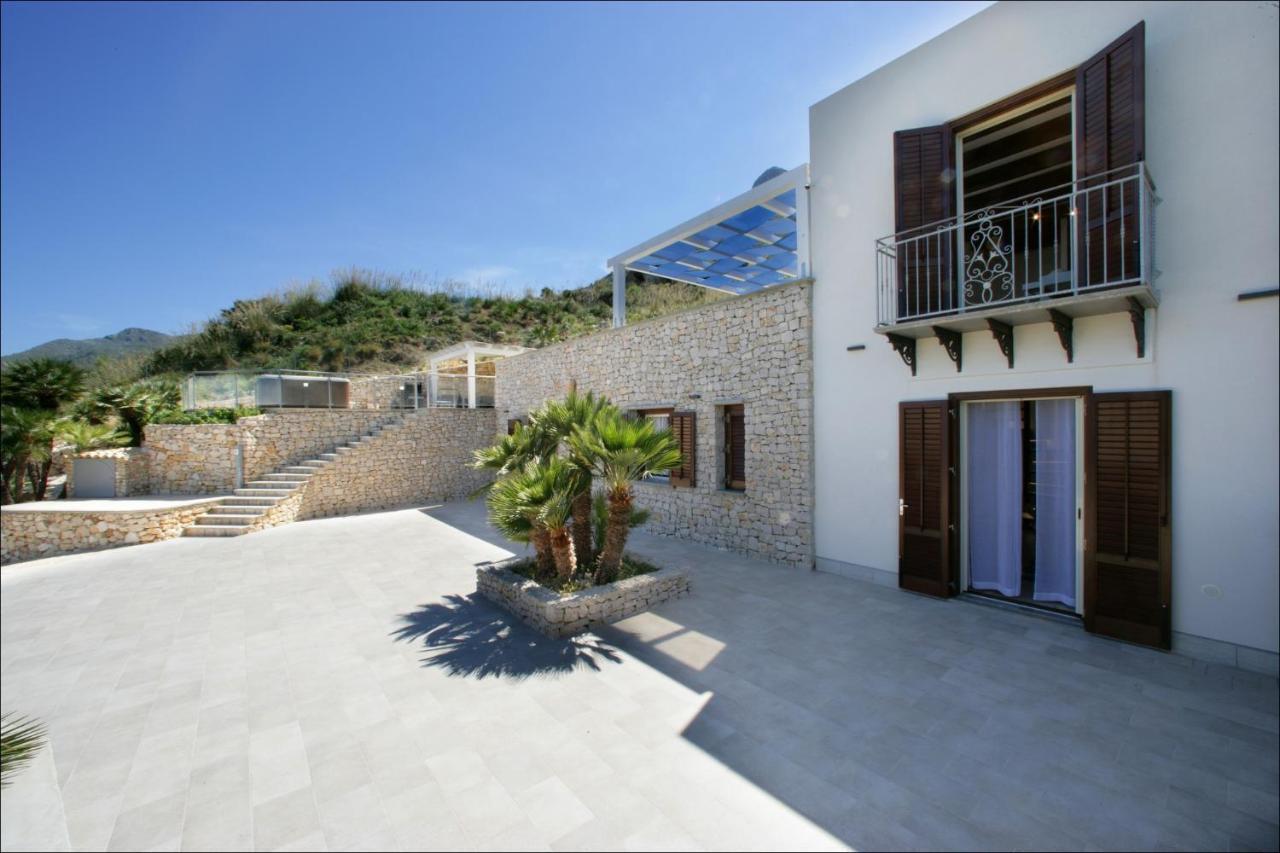Villa Antonia - Vasca Idromassaggio Terrazza Vista Mare San Vito Lo Capo Exterior foto